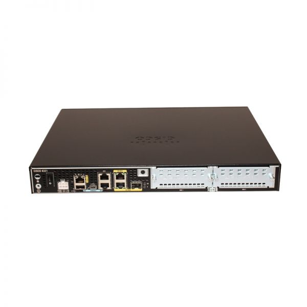 (NEW) Cisco ISR 4000 Series - ISR 4321/K9 (2GE,2NIM,4G FLASH,4G DRAM, IP Base)