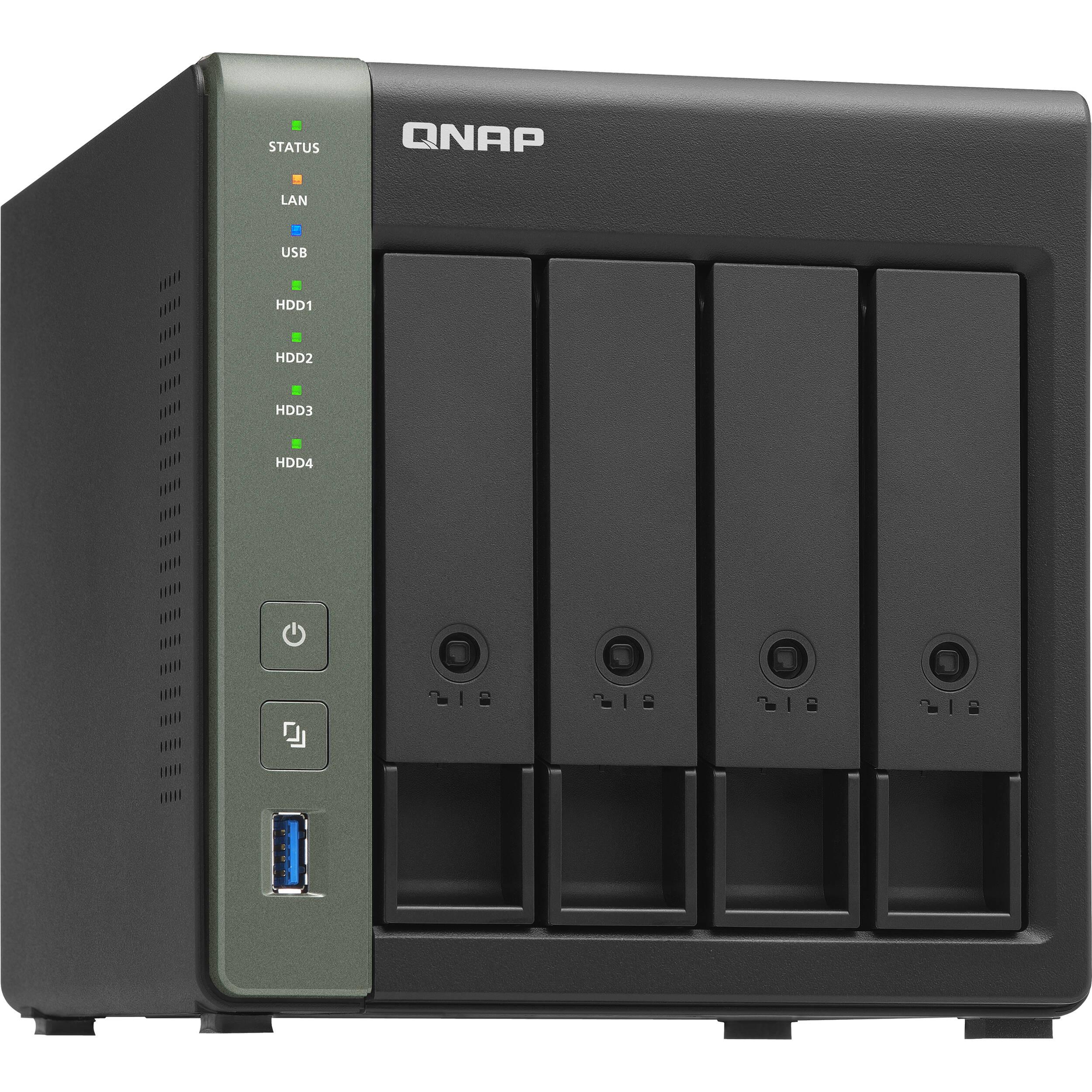 (NEW VENDOR) QNAP TS-431X3-4G 4-Bay NAS | Annapurna Labs Alpine AL-314 Cortex-A15 1.7 GHz Quad Core - C2 Computer