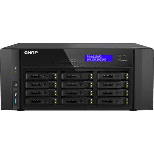 (NEW VENDOR) QNAP TS-h1290FX-7232P-64G 12-Bay NAS | AMD EPYC™ 7232P 8-core / 16-thread 3.1 GHz processor (up to 3.2 GHz) - C2 Computer