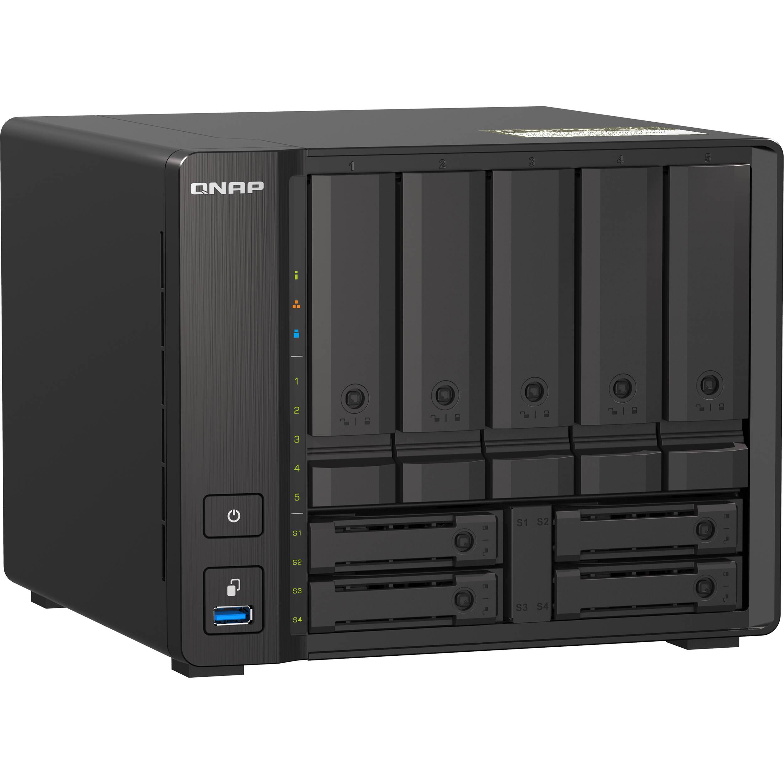 (NEW VENDOR) QNAP TS-h973AX-32G 9-Bay NAS | AMD Ryzen™ V1500B 2.2 GHz Quad Core - C2 Computer