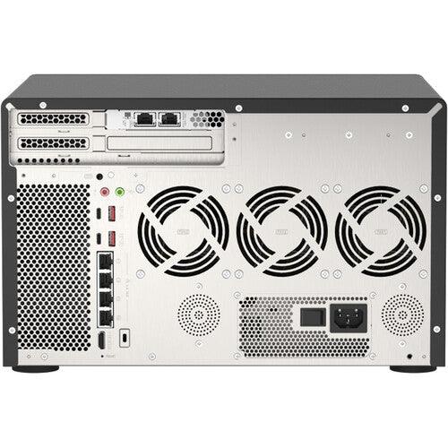 (NEW VENDOR) QNAP TVS-h1288X-W1250-16G 12-Bay NAS | Intel Xeon W-1250 3.3 GHz Six Core (burst up to 4.7 GHz) - C2 Computer