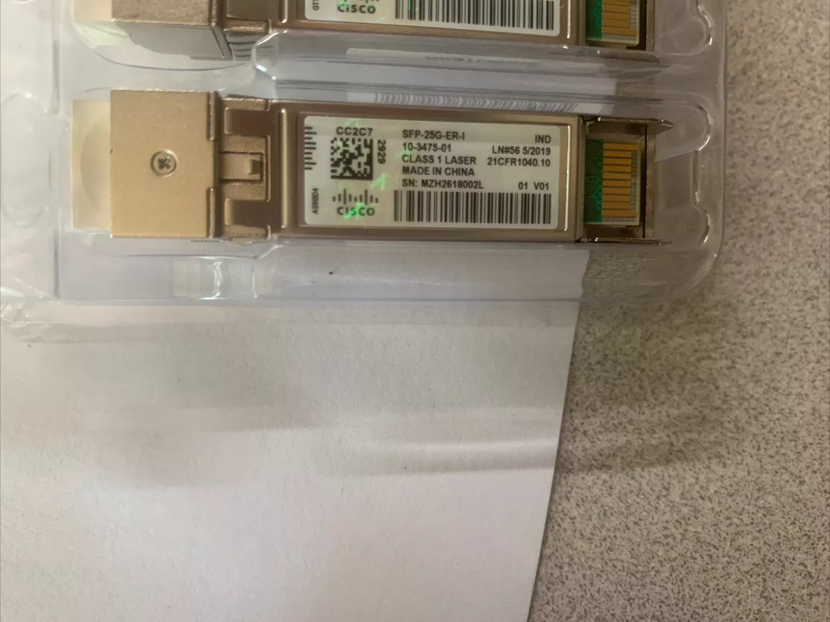 CISCO Transceiver 10-3475-01 SFP-10G-ER-I, NB, HOLO