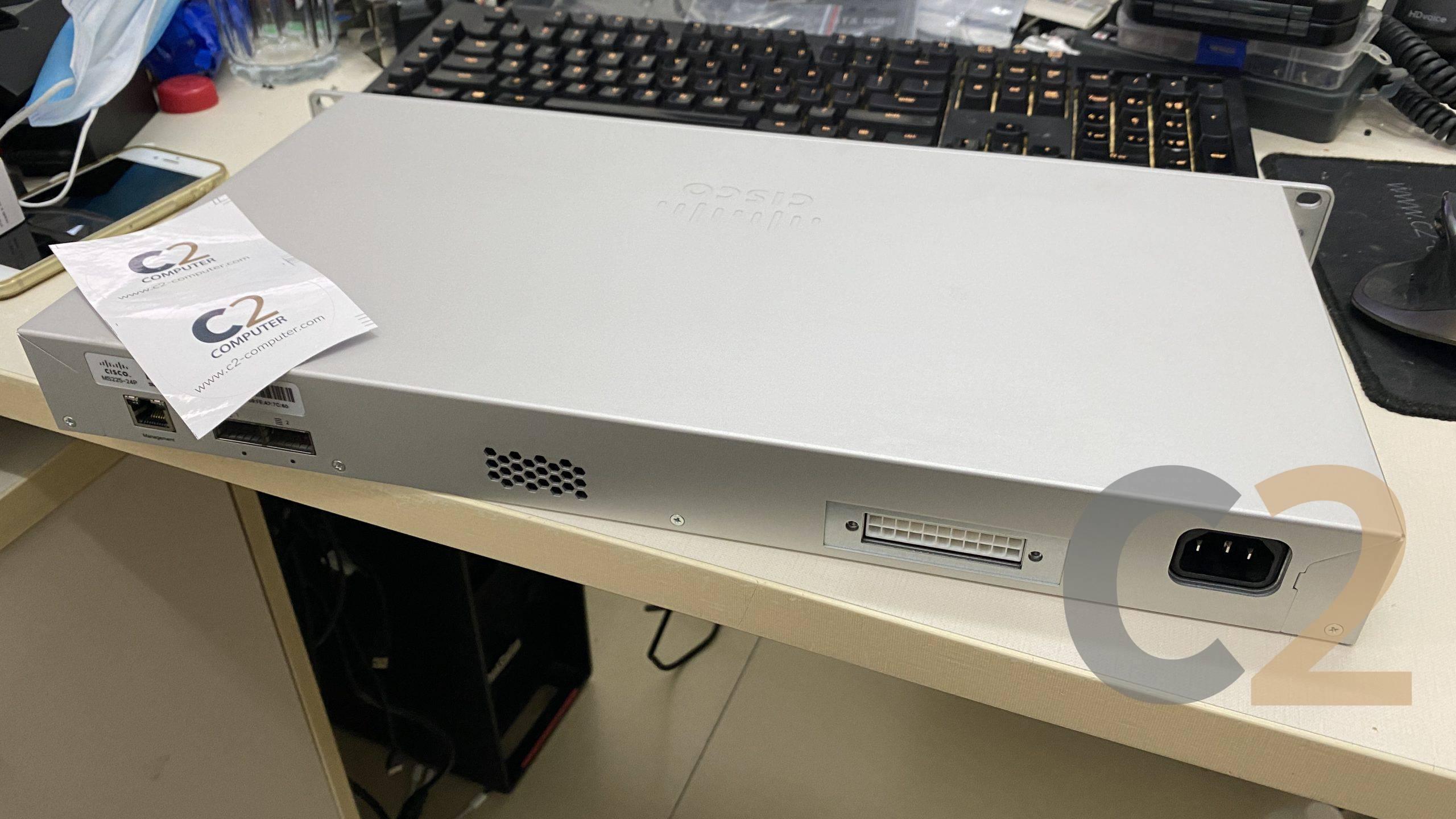 (特價4台) CISCO MERAKI MS225-24P PoE Switch 4 x SFP+ 10Gbe Ports (可代改轉附屬公司) 95% NEW - C2 Computer