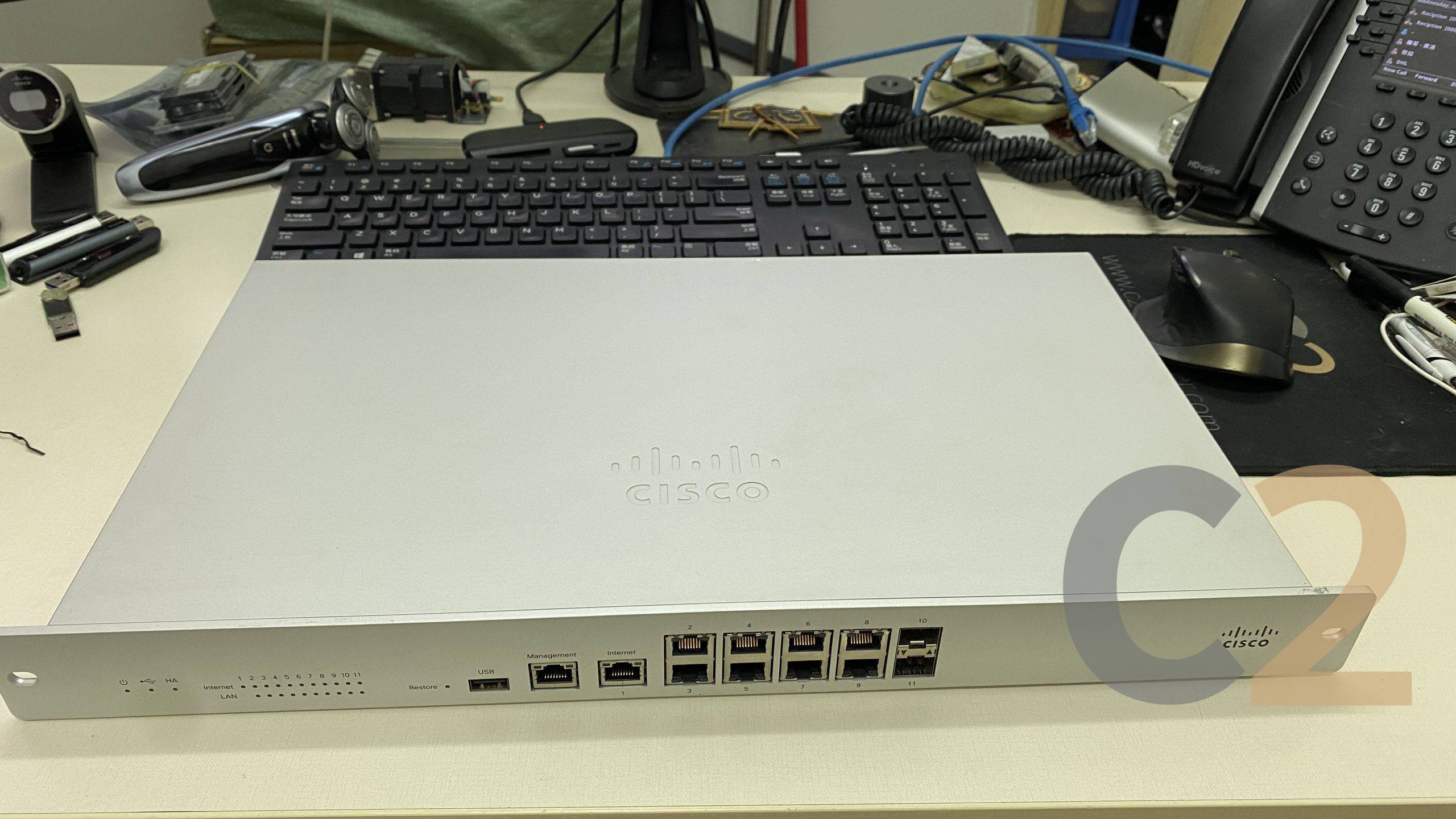 (特價一台) CISCO MERAKI MX100 Firewall 防火牆 (可以幫助購買License) 90% NEW MERAKI