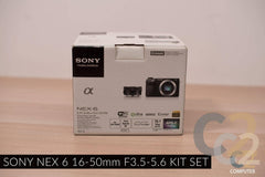 (特價一套)(二手)Sony/索尼 NEX6 連 16-50mm 無反相機 家用 旅遊 95%NEW (全套帶盒) SONY