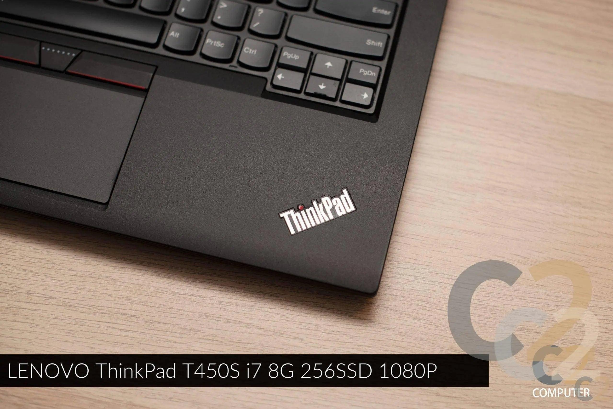 （特價一台）Lenovo Thinkpad T450s i7-5600U 8G 256G SSD IPS高清触控屏（1920*1080）90%NEW (USED) - C2 Computer