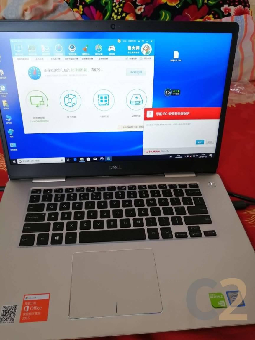 (USED) DELL Inspiron 7580 i5-8265U 4G 128-SSD NA GeForce MX250 2GB 15.6inch 1920x1080 Business Laptop 95% - C2 Computer