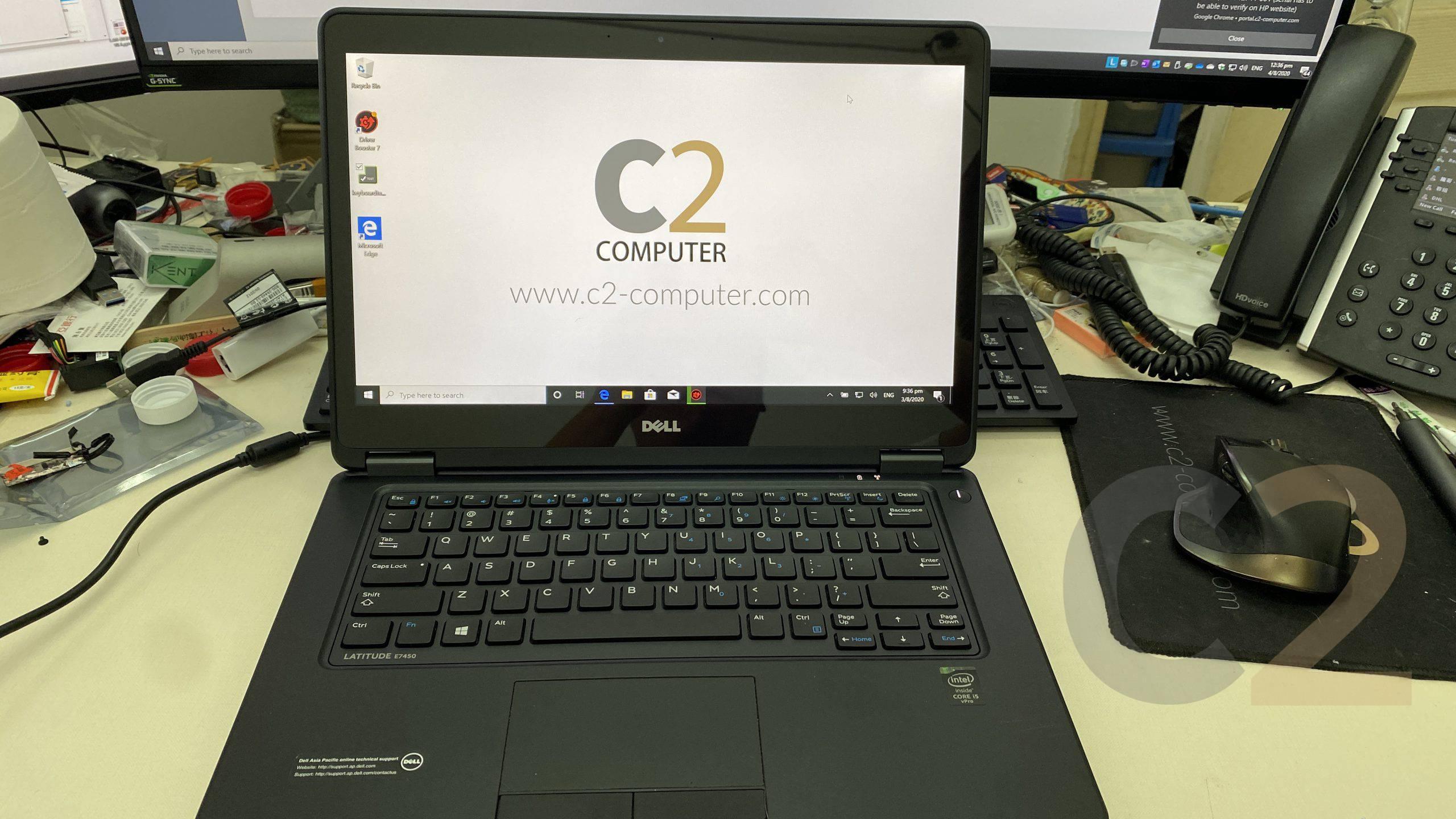 (USED) DELL Latitude E7450 i5-5300U 4G NA 500G 14inch 1920x1080 Business Laptop 90% - C2 Computer